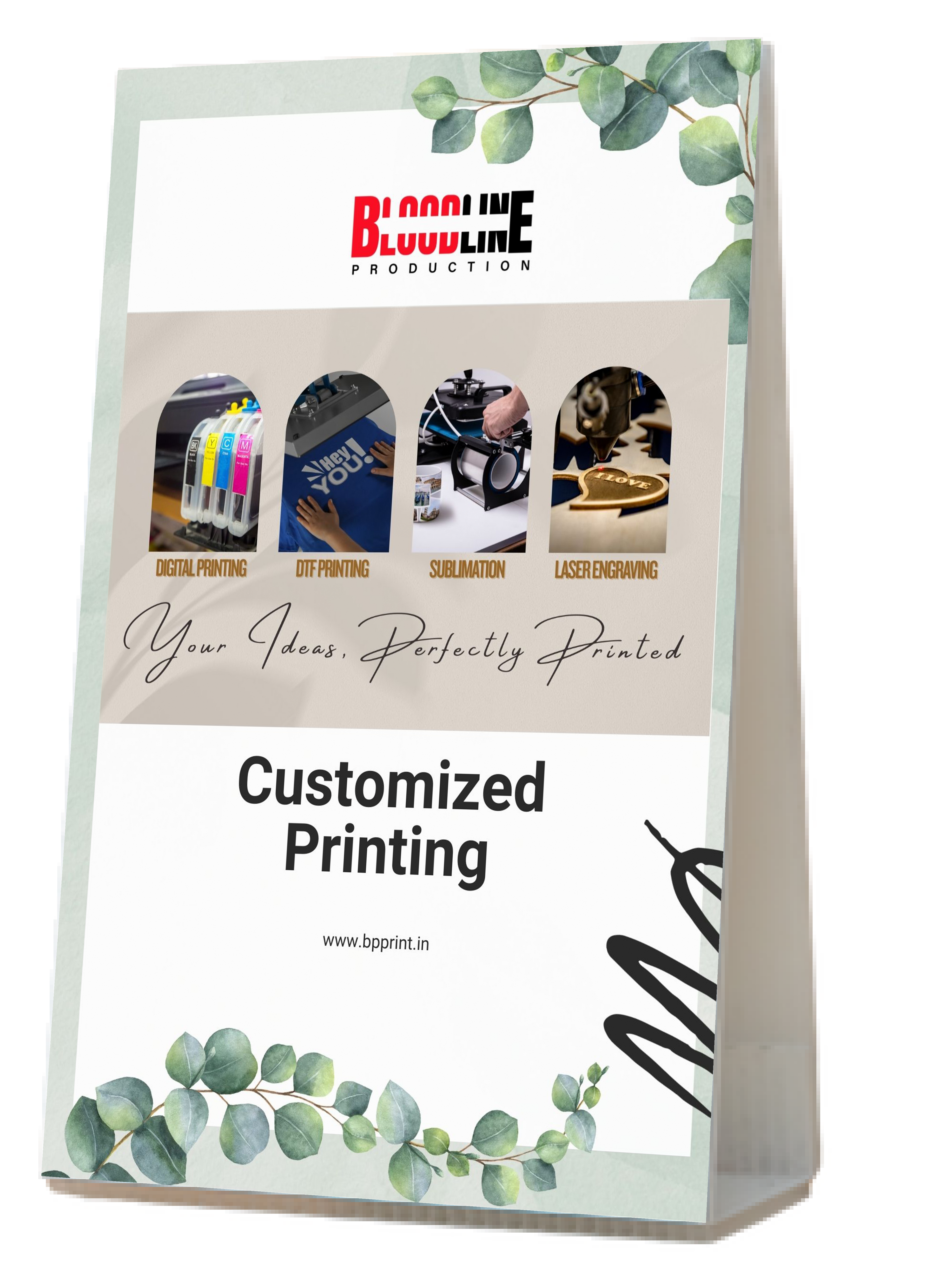 Custom A5 Tent Cards – Personalized Table Display for Events & Branding